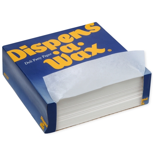 Dispens-A-Wax Patty Paper Dispens-A-Wax 6 X 6 X 0.875", 1000 Count