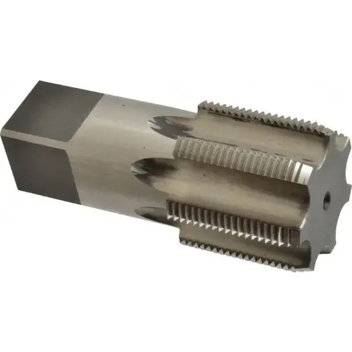 Reiff & Nestor 46955 Standard Pipe Tap: 1-1/2 - 11-1/2, NPS, 7 Flutes, High Speed Steel, Bright/Uncoated