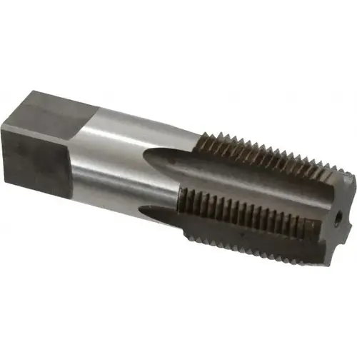 Reiff & Nestor 46288 Standard Pipe Tap: 3/4-14, NPTF, Regular, 5 Flutes, High Speed Steel, Nitride Finish