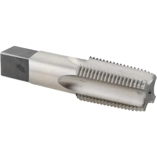 Reiff & Nestor 46122 Standard Pipe Tap: 1/2-14, NPT, Regular, 4 Flutes, High Speed Steel, Bright/Uncoated