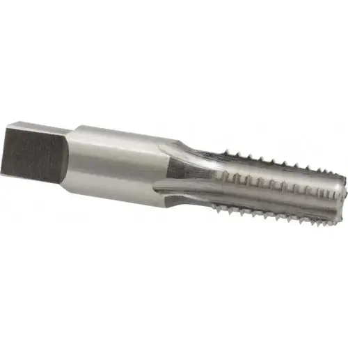 Reiff & Nestor 46604 1/8-27 NPT, 5 Flutes, Bright Finish, High Speed Steel, Interrupted Thread Pipe Tap