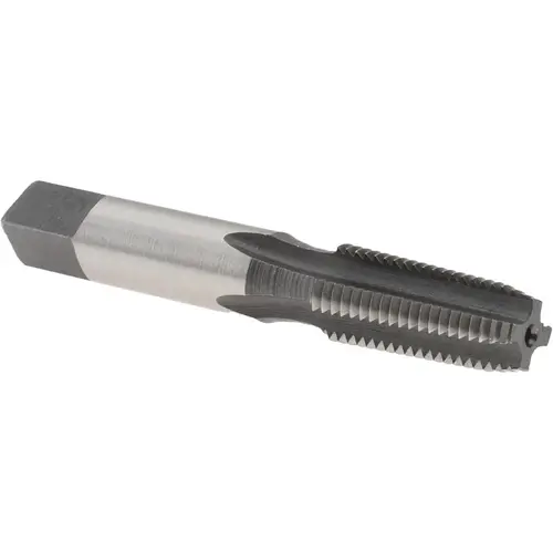 Reiff & Nestor 46442 Standard Pipe Tap: 1/16-27, NPT, Regular, 4 Flutes, High Speed Steel, Bright/Uncoated