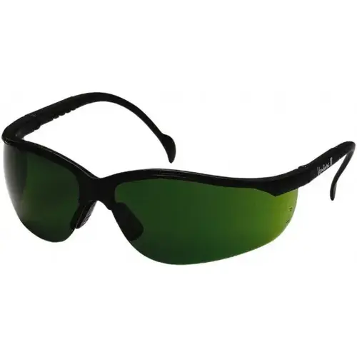 Pyramex SB1860SF Safety Glasses: Scratch-Resistant, Polycarbonate, Green Lenses, N/A