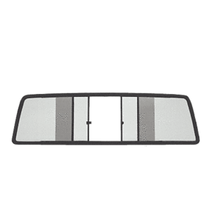 CRL TSW925S Duo-Vent Four Panel Slider with Solar Glass for 1979-1986 Dodge D-50 and Mitsubishi Standard Cabs
