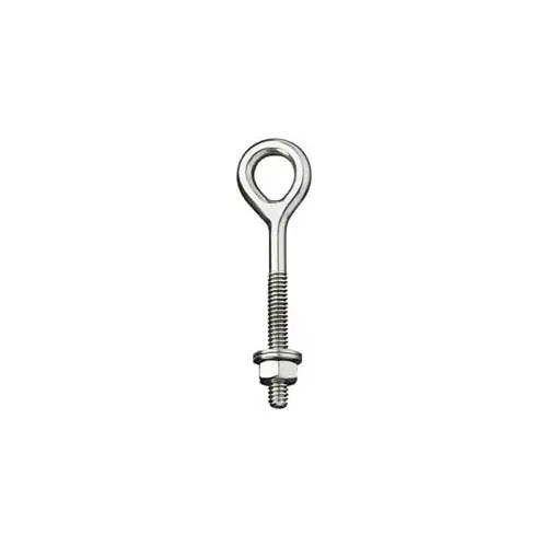 Value Collection SSE3 #10-24, Electropolished Finish, Stainless Steel Wire Turned Closed Eye Bolt