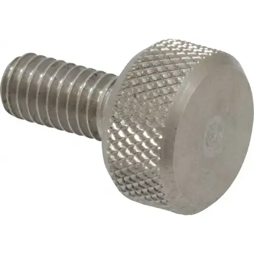 Morton Machine Works 4143 303 Stainless Steel Thumb Screw: M4 x 0.7, Knurled Head