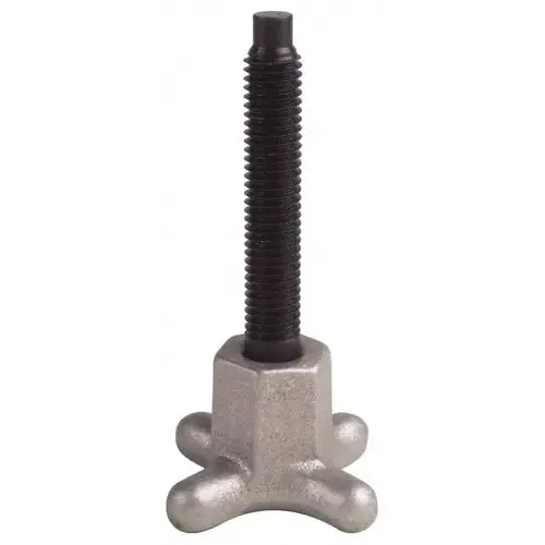Gibraltar 31041G 12L14 Steel Thumb Screw: 3/8-16, Lobed Head
