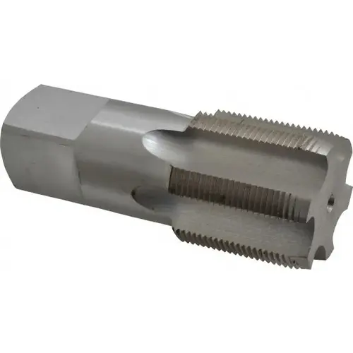 Value Collection JY4879086 2-12 Plug RH H6 Bright High Speed Steel 6-Flute Straight Flute Hand Tap
