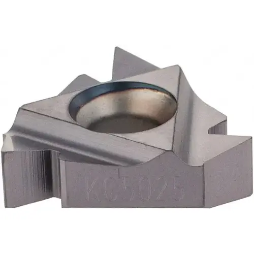 Kennametal 1743972 Laydown Threading Insert: LT16NR8NPT KC5025, Solid Carbide TiAlN