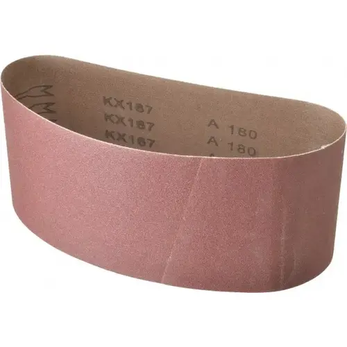 Tru-Maxx 7269 Abrasive Belt: 4" Wide, 24" Long, 180 Grit, Aluminum Oxide