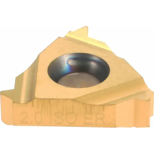 Carmex 16ER2.0ISOMXC Laydown Threading Insert: 16 ER 2.0 ISO MXC, Solid Carbide Coated