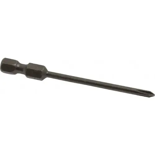 Apex 4910-AX Power Screwdriver Bit: #0 Phillips, #0 Speciality Point Size, 1/4" Hex Drive