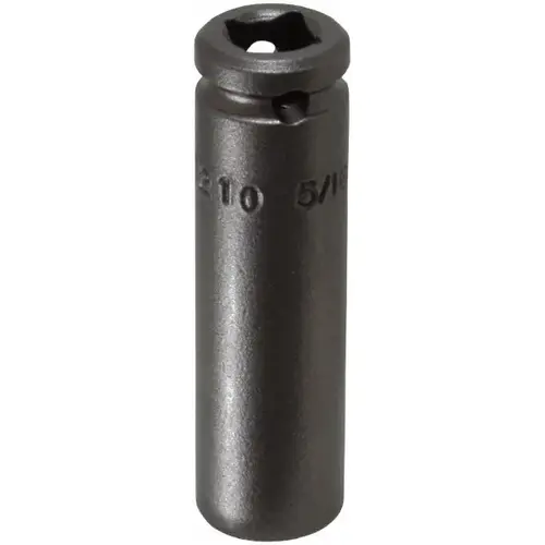 Apex 1210 Impact Socket: 1/4" Drive, 5/16" Socket, Hex Drive