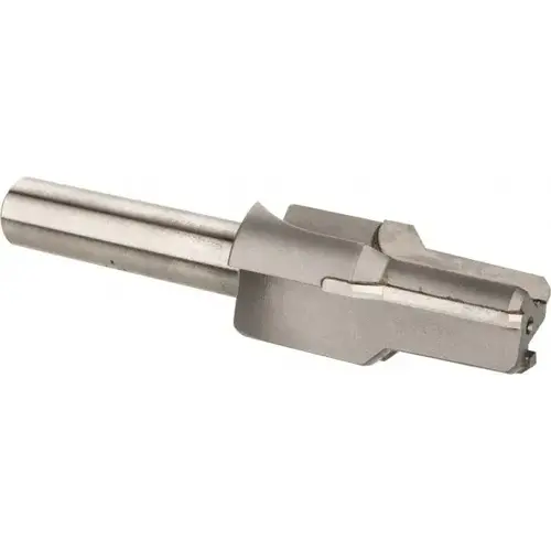 Scientific Cutting Tools PRSS-04 0.725" Diam, 0.67" Small End Diam, 1/2" Straight Shank, 1-7/8" Flute, Taper Pipe Reamer