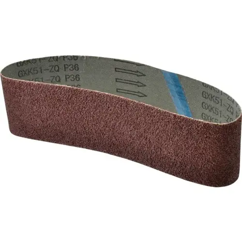 Tru-Maxx 7220 Abrasive Belt: 3" Wide, 24" Long, 36 Grit, Aluminum Oxide