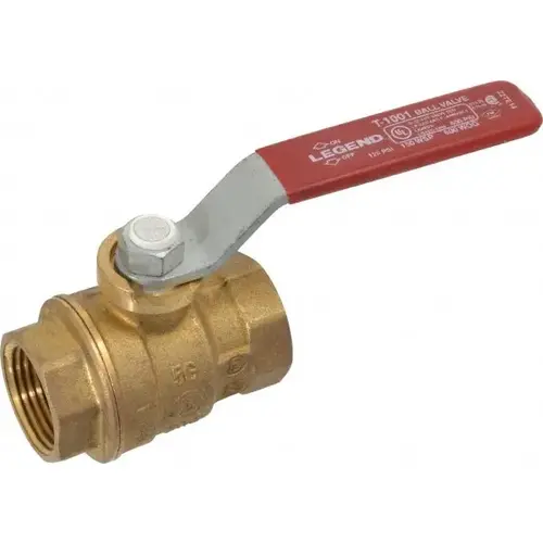 LEGEND VALVE 101-024 Standard Manual Ball Valve: 3/4" Pipe, Full Port