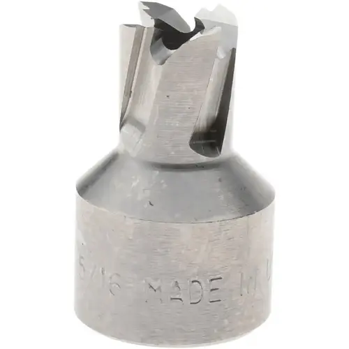 Hougen 11104 Annular Cutter: 5/16" Dia, 1/4" Depth of Cut, High Speed Steel Bright/Uncoated