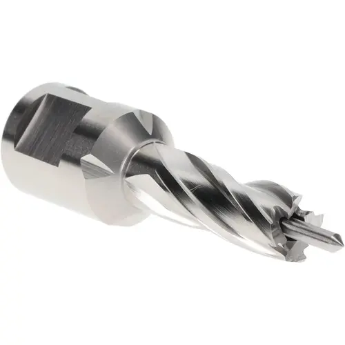 Hougen 12114 Annular Cutter: 7/16" Dia, 1" Depth of Cut, High Speed Steel Bright/Uncoated
