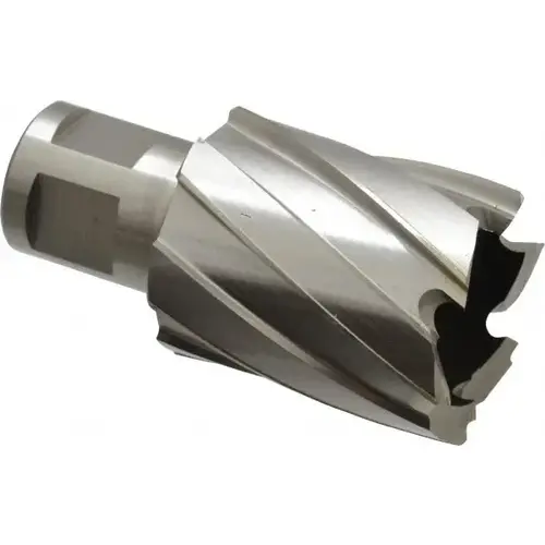 Hougen 12331 Annular Cutter: 1.2205" Dia, High Speed Steel Bright/Uncoated