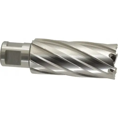Hougen 12234 Annular Cutter: 1-1/16" Dia, 2" Depth of Cut, High Speed Steel Bright/Uncoated