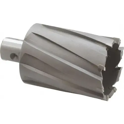 Nitto Kohki TK00579 Annular Cutter: 1-7/8" Dia, 2" Depth of Cut, Carbide Tipped Bright/Uncoated