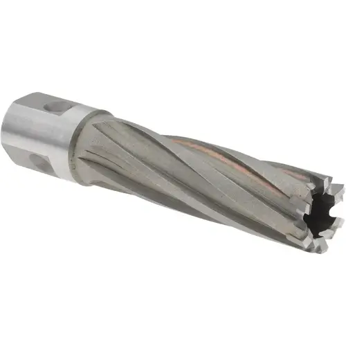 Nitto Kohki TK00559 Annular Cutter: 11/16" Dia, 2" Depth of Cut, Carbide Tipped Bright/Uncoated