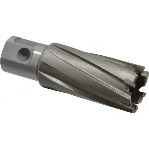 Nitto Kohki TK00521-0 Annular Cutter: 15/16" Dia, 1-3/8" Depth of Cut, Carbide Tipped Bright/Uncoated