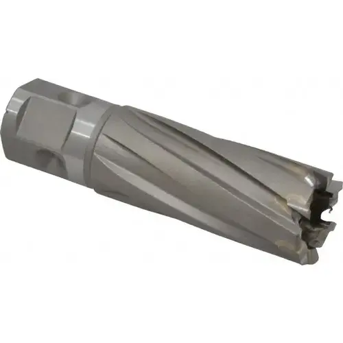 Nitto Kohki TK00519-0 Annular Cutter: 13/16" Dia, 1-3/8" Depth of Cut, Carbide Tipped Bright/Uncoated