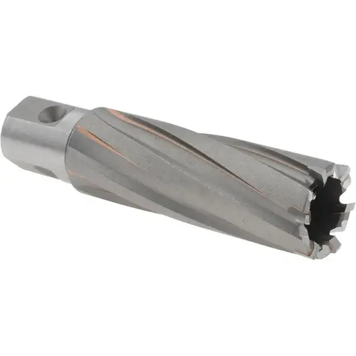 Nitto Kohki TK00562 Annular Cutter: 7/8" Dia, 2" Depth of Cut, Carbide Tipped Bright/Uncoated