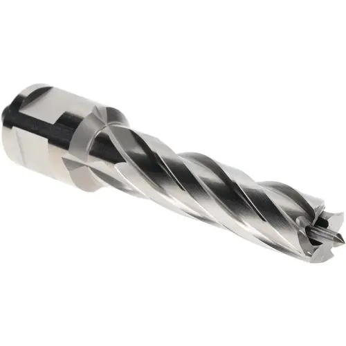 Hougen 12217 Annular Cutter: 17/32" Dia, 2" Depth of Cut, High Speed Steel Bright/Uncoated