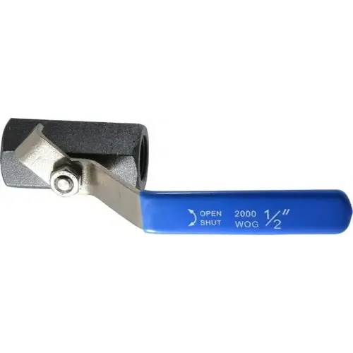 Standard Manual Ball Valve: 1/2" Pipe