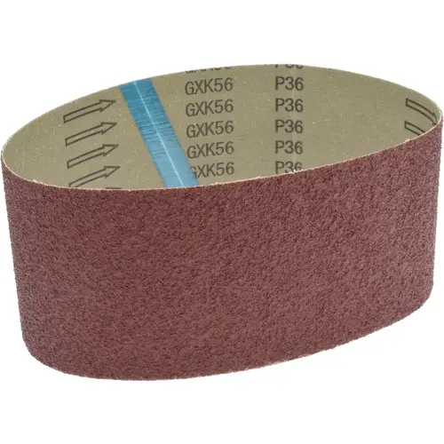 Tru-Maxx 7261 Abrasive Belt: 4" Wide, 24" Long, 36 Grit, Aluminum Oxide