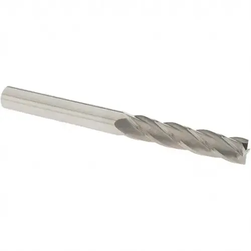 OSG 484-3750 Square End Mill: 3/8 inch Dia, 1-3/4 inch LOC, 3/8 inch Shank Dia, 4 inch OAL, 4 Flutes, Solid Carbide