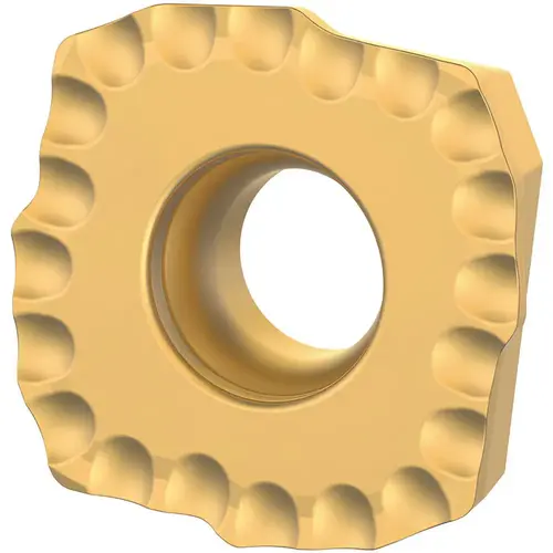 Indexable Drill Inserts; Insert Style: DFPR ; Insert Material: Carbide ; Manufacturer Grade: KC7140 ; Thickness (mm): 3.00 ; Inscribed Circle (Decimal Inch): 0.3900 ; Inscribed Circle (mm): 9.90 TiN