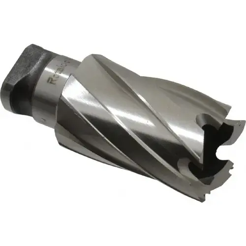 Hougen 17828 Annular Cutter: 7/8" Dia, 1" Depth of Cut, High Speed Steel Bright/Uncoated
