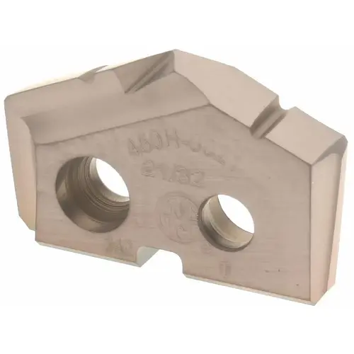 Allied Machine and Engineering 450H-0021 Spade Drill Insert: 21/32" Dia, Seat Size 0, Cobalt, 132 deg Point AM200