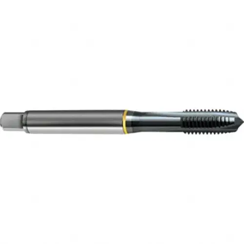 Guhring 9.04886E+12 Spiral Point Tap: 7/8-9 UNC, 4 Flutes, Plug, 2B/3B Class of Fit, High Speed Steel, Ignator Coated