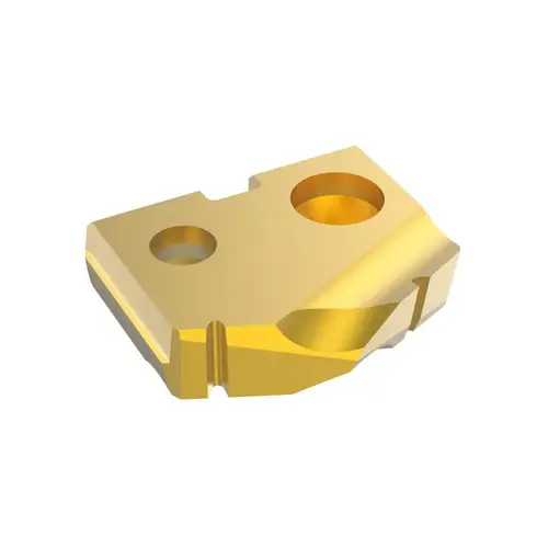 Allied Machine and Engineering 1C50T-.578-XCP2 Spade Drill Insert: 37/64" Dia, Seat Size 0, Solid Carbide, 132 degree Point - pack of 2
