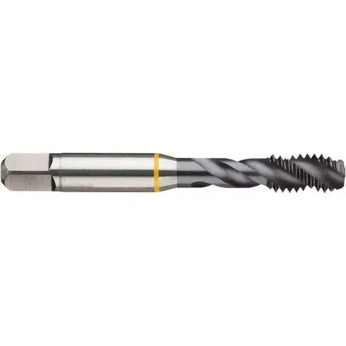 Guhring 9.04882E+12 Spiral Flute Tap: UNF, 3 Flute, Modified Bottoming, 2B/3B Class of Fit, Cobalt, Ignator Finish