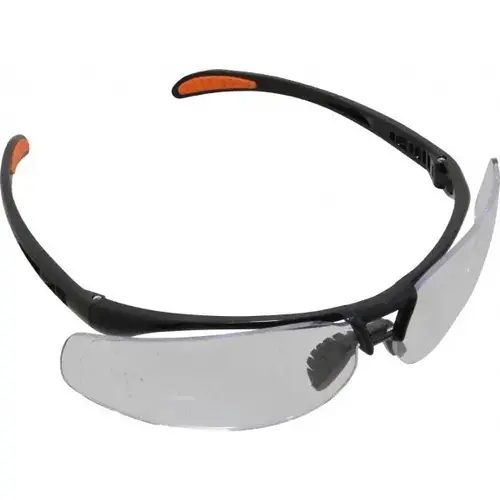 Uvex S4200-H5 Safety Glass: Scratch-Resistant, Polycarbonate, Clear Lenses, Full-Framed, UV Protection