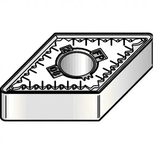 Turning Insert: DNMG331FP KCS10B, Solid Carbide - pack of 5