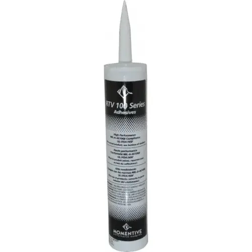 Momentive Performance Materials RTV109 12C Joint Sealant: 10.1 oz Tube, Silver, RTV Silicone