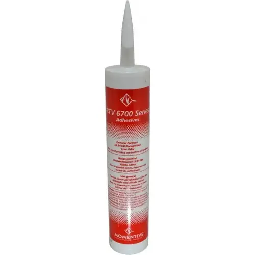 Momentive Performance Materials RTV6708 12C Joint Sealant: 10 oz Tube, Clear, RTV Silicone