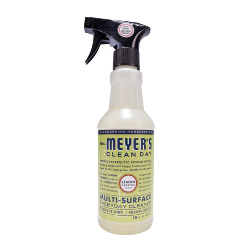 MRS MEYERS CLEAN DAY 12441 Mrs Meyers Clean Day Multi-Surface Cleaner Lemon Verbena, 16 Fluid Ounces