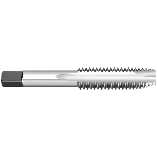 Spiral Point Tap: M6x1 Metric, 2 Flutes, Plug Chamfer, 6H Class of Fit, High-Speed Steel, Bright/Uncoated
