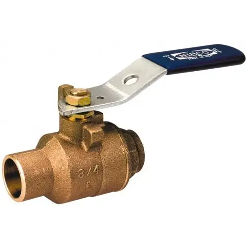 NIBCO NJ8300D-XCP5 Standard Manual Ball Valve: 2" Pipe, Standard Port - pack of 5