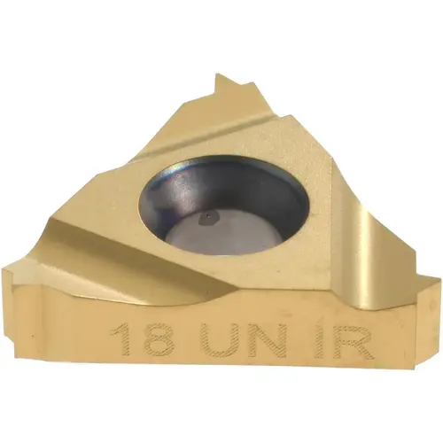 Carmex 16IR18UNMXC/G-XCP10 Laydown Threading Insert: 16 IR 18UN MXC/GOLD, Solid Carbide - pack of 10