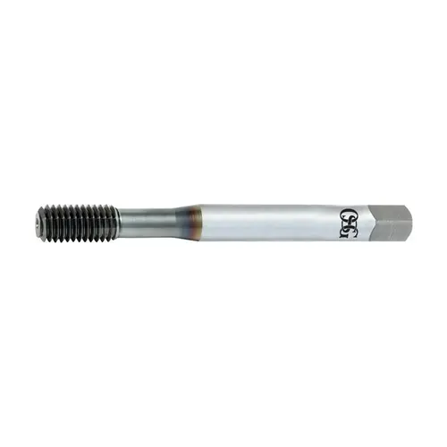 Thread Forming Tap: M6x1.00 Metric Coarse, Plug, Cobalt, Bright Finish