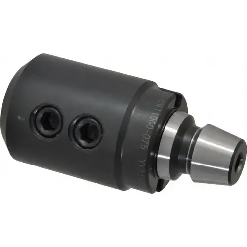 Royal Products 24235 End Mill Holder: R8 Quick Change Taper Shank, 1" Hole