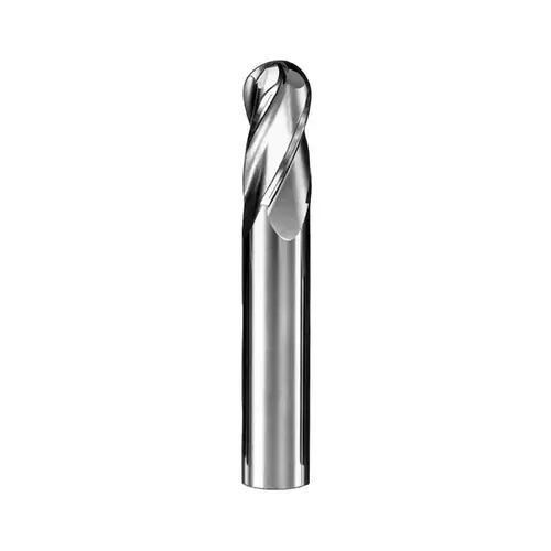 SGS 30150 Ball End Mill: 0.3906" Dia, 1" LOC, 4 Flute, Solid Carbide